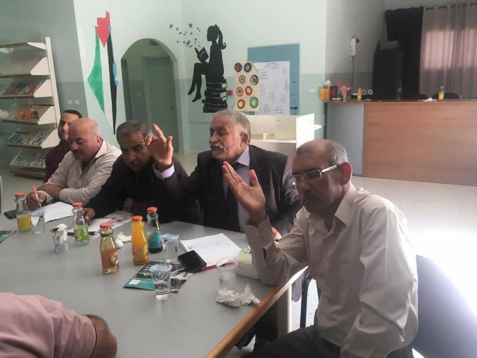 ورشة العمل التي نفذها المركز الفلسطيني للاتصال والسياسات