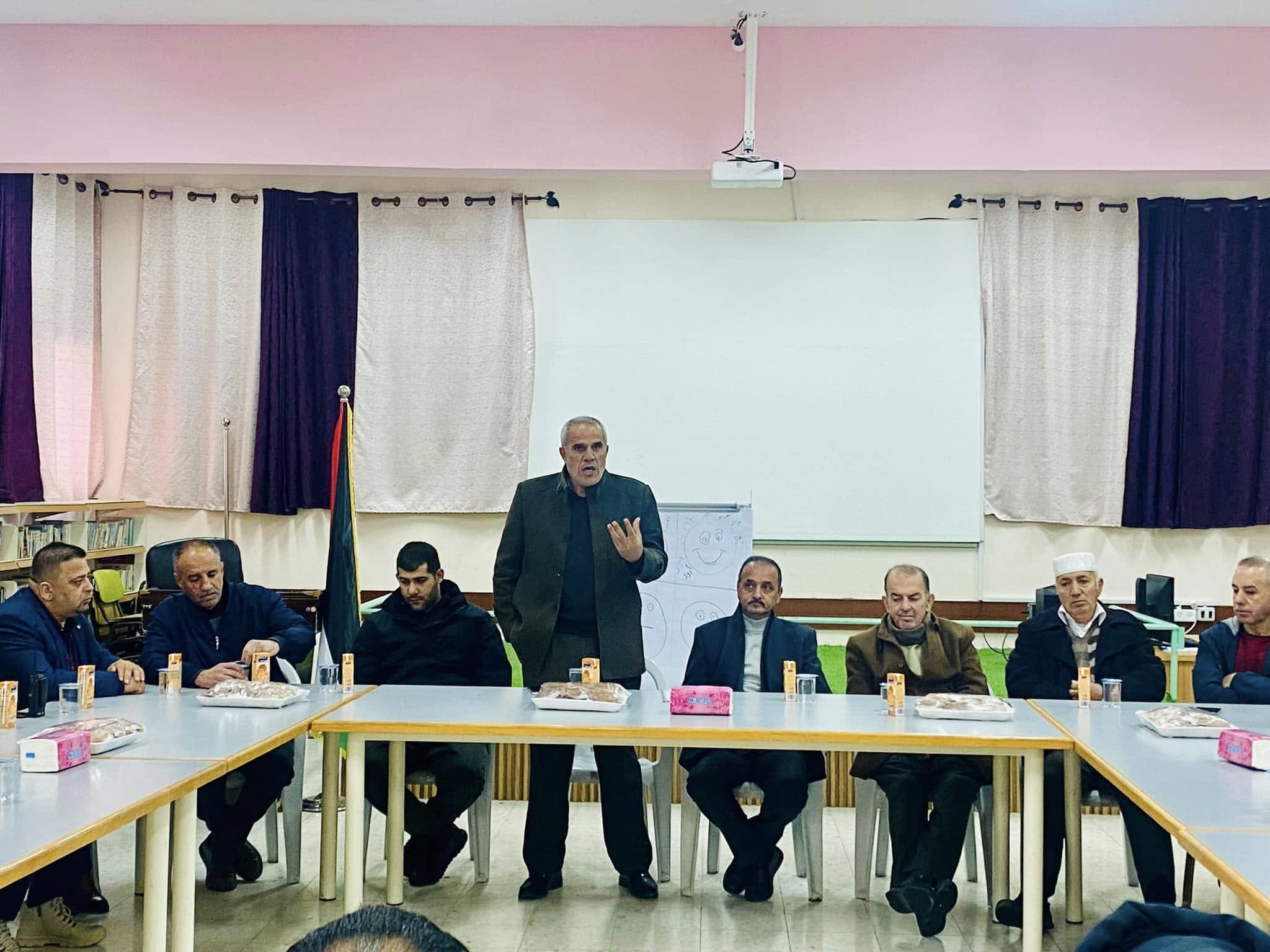 استقبال بلدية صوريف وفداً من مؤسسة الحلم الفلسطيني بالتعاون مع مديرية الحكم المحلي
